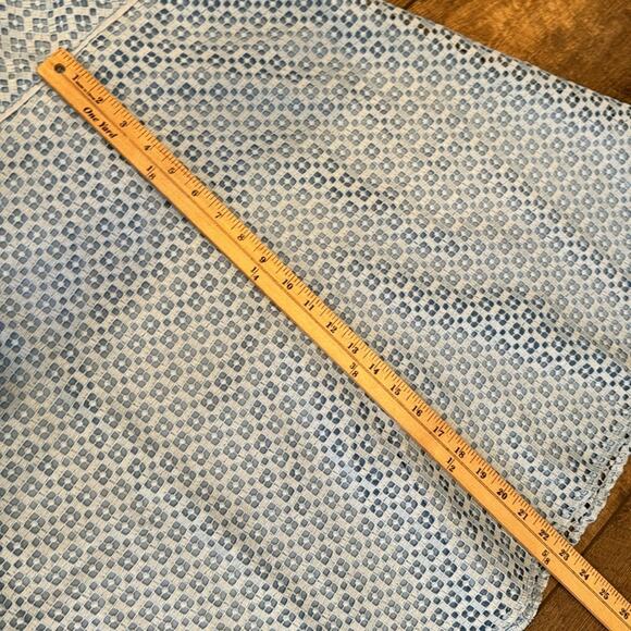 NWT Draper James Collection Blue Lattice A-Line Dress Size 8 - Picture 7 of 11